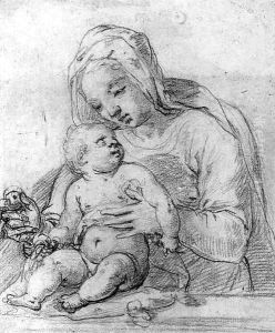 The Madonna and Child by Alessandro Casolani