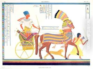 Pharaoh in a Chariot by Jean Francois Champollion