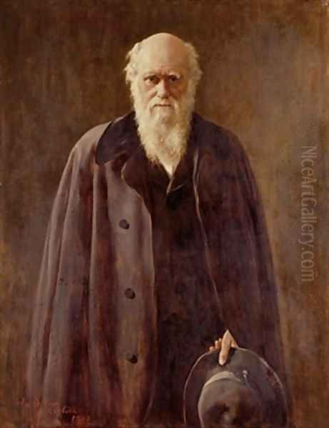 Portrait of Charles Darwin 1809-1882 - view 1