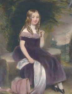 Portrait of a girl 2 by Margaret Sarah Carpenter