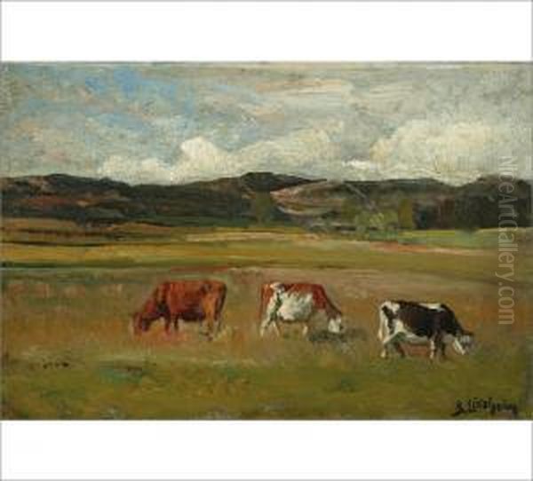 Cows In A Field - view 1