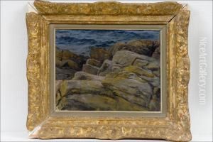 Rantakallioita - Strandklippor. by Berndt Adolf Lindholm