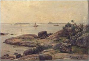 Nakyma Sarosta (view Of Saro) by Berndt Adolf Lindholm