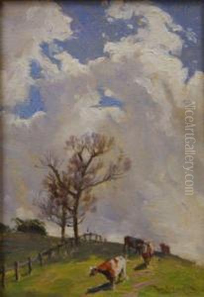 Cloud And Cows - view 1