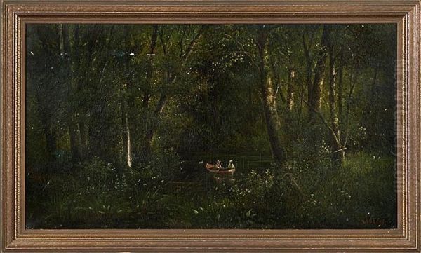 Figures On Canoe - view 1