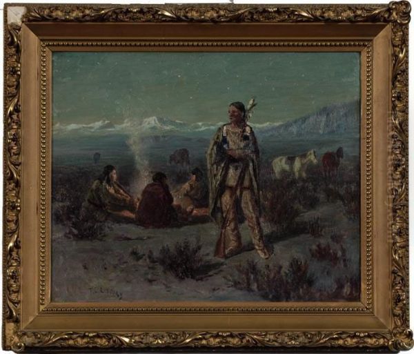 Indian Encampment - view 1