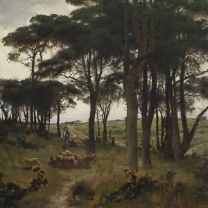 Paesaggio Inglese by Arvid Mauritz Lindstrom