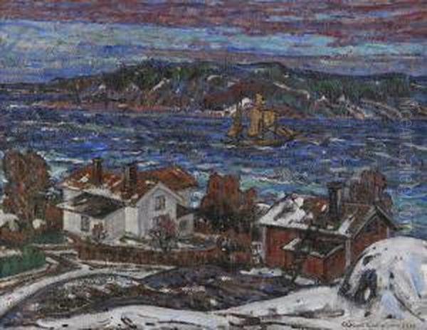 Lotsstation - Vinterbild Fran Lofoten - view 1