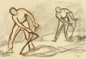 Zwei Maher. 1941. Zwei Maher. 1941.