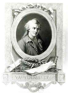 Luc de Clapiers Marquis of Vauvenargues by Charles Amedee Colin