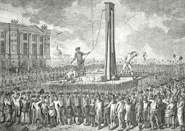The Execution of Louis XVI 1754-93 - view 1