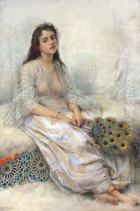 An Oriental Beauty by Katherine-Augusta Carl