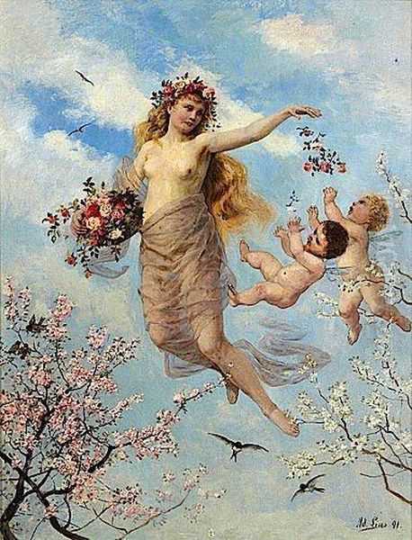Allegorie Du Printemps - view 1