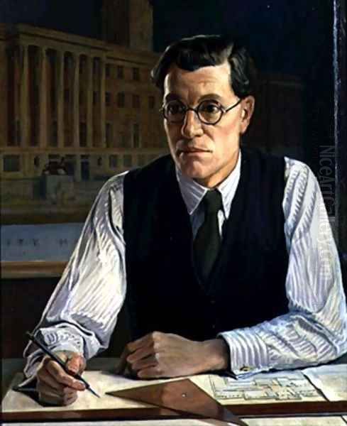 Portrait of the Architect S Rowland Pierce - view 1
