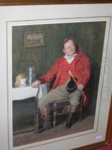 ' The Oldmaster' Watercolour ' The Oldmaster' Watercolour
