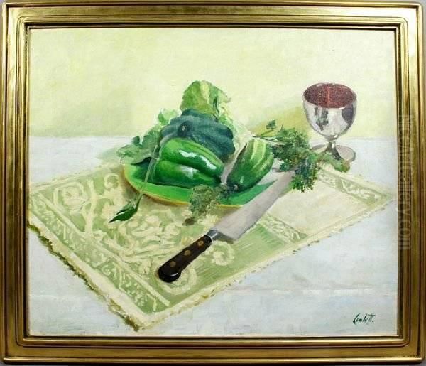Green Peppers And Cucumber - view 1