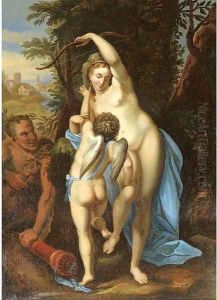Venus and Amor by Antoine Coypel