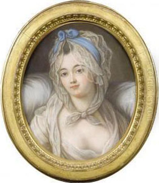Portrait Of A Young Lady In "negligee"dress. - view 1