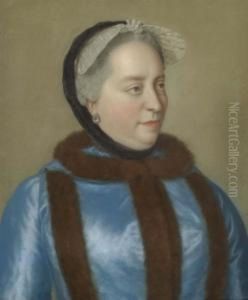 Portrait Of Empress Maria Theresia. by Etienne Liotard