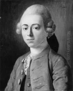 Etienne , Umkreis Knabenbildnis.
Bezeichnet Oben Rechts: J.e. Liotard. Ol Auf Leinwand . H 46; B 37,8
Cm. Tafel by Etienne Liotard