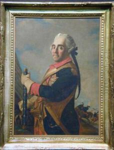 Portrait Of The Marquis De Saxe - view 1