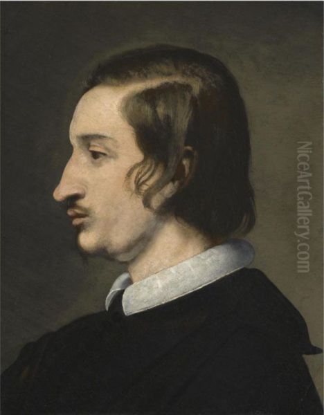 Portrait Of A Man In Profile, Bust Length - view 1