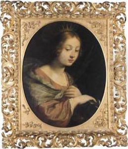 Saint Catherine Of Alexandria by Lorenzo Lippi