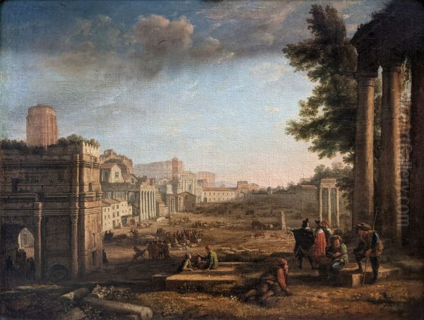 The Campo Vaccino Rome - view 1