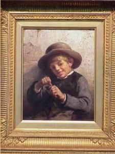 Winding His Top by William Lippincott