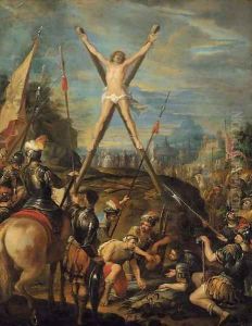 The Crucifixion of Saint Andrew by Claudio Coello