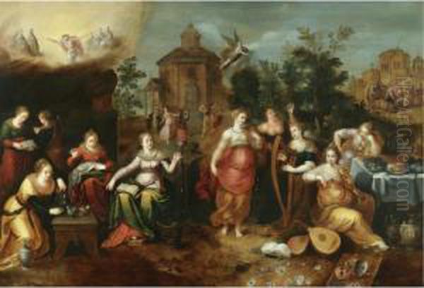 The Parable Of The Wise And Foolish Virgins - view 1