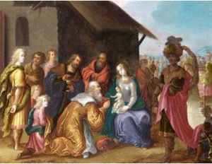 The Adoration Of The Magi by Pieter Lisaert