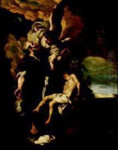 Il Sacrificio Di Isacco by Johann Liss