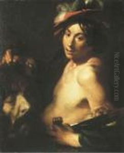 David Tenant La Tete De Goliath by Johann Liss