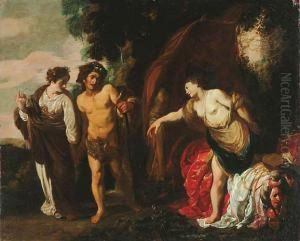 Herkules Na Rozstajnych Drogach (wybor Pomiedzy Cnota A Rozpusta) by Johann Liss