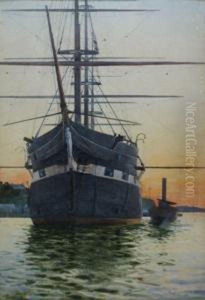 Ship In Harbour - view 1