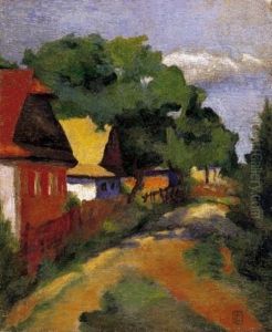 Street Scene In Felsobanya