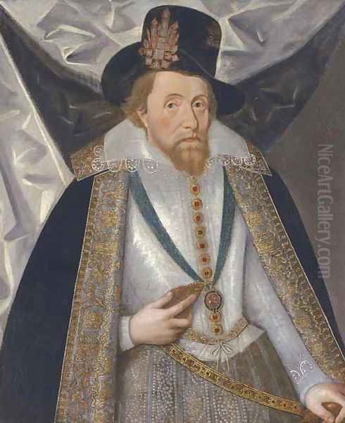 Portrait of King James I - view 1