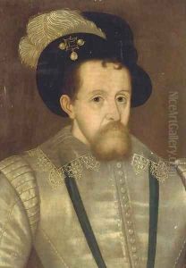 Portrait of James I by John de Critz