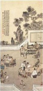 Gathering Of The Eighteen Scholars by Su Liupeng