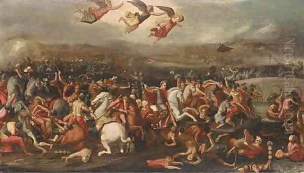 The Battle of the Milvian Bridge - view 1