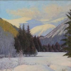 Solitude Hivernale by Piotr Ivanovitch Livoff