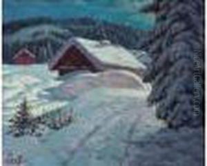 Hiver En Montagne