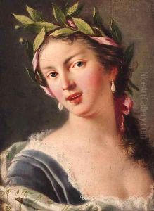 Portrait of a lady by Luigi Crespi