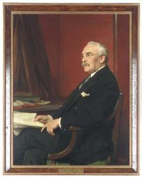 Signed 'w. Llewellyn' (lower Right) - view 1