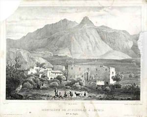 Mount Saint Nicholas at Ischia by Cognet