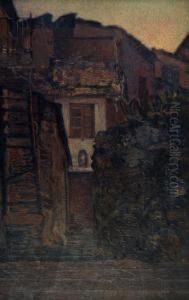 Vicolo All'alba (manarola Di Levante) by Llewelyn Lloyd