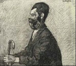 Profilo Di Uomo by Llewelyn Lloyd