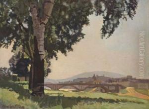 Mattina Di Maggio Sulla Riva Dell?arno Cascine Mattina Di Maggio Sulla Riva Dell?arno Cascine