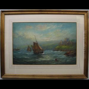A Stormy Sea by Robert Malcolm Lloyd